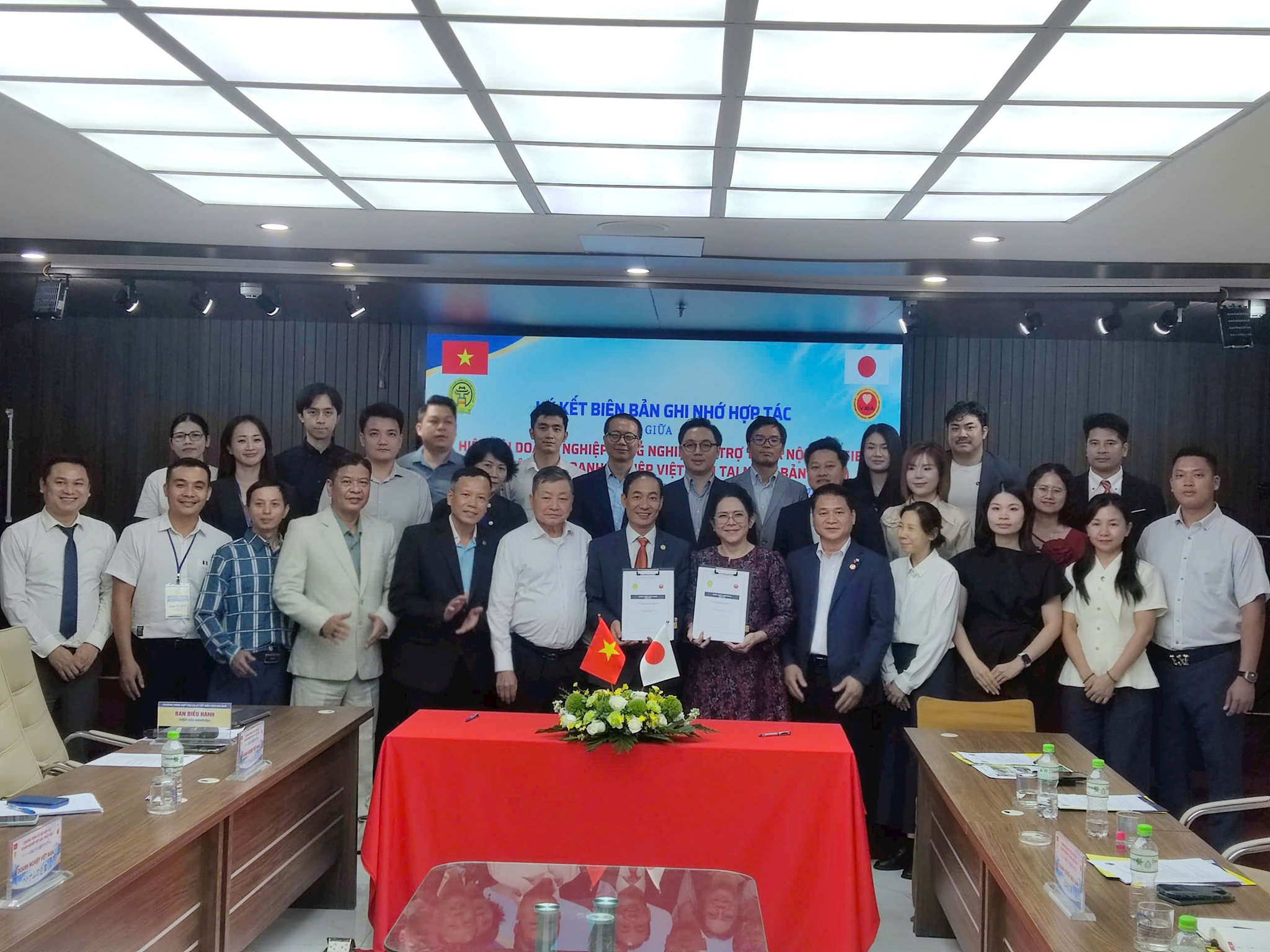 CÔNG TY MINH LÊ THAM GIA LỄ KÝ KẾT HỢP TÁC HANSIBA – VJBA